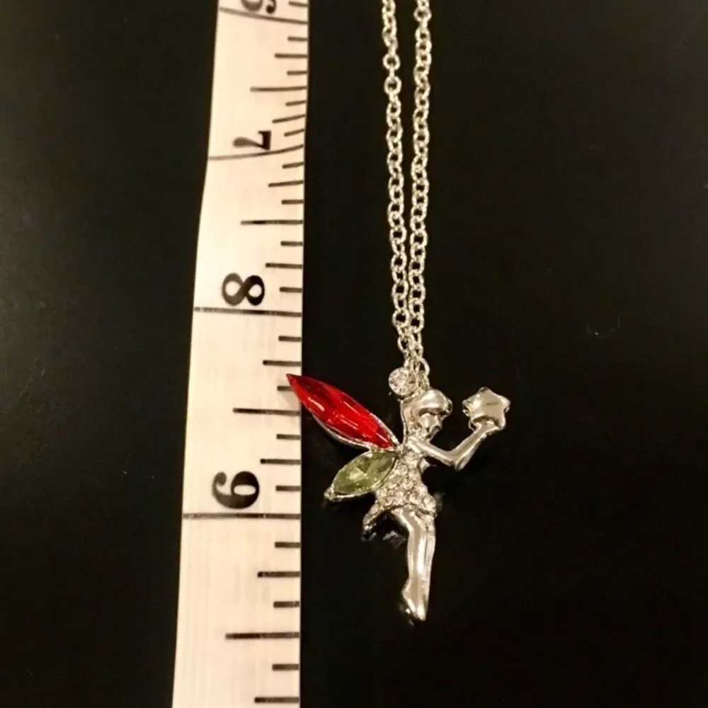 K Fairy Pendant Necklace